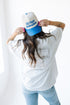 SD State 3D Script Canvas Trucker Hat